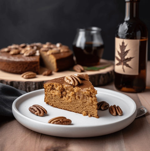 Cake aux Noix de Pécan et Sirop d’Érable