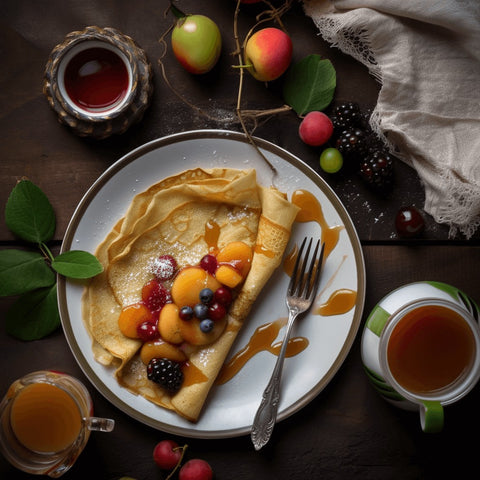 Crêpes au Sirop d'Érable