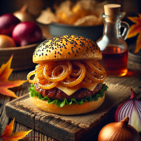 Onions Caramélisés au Sirop d'Érable