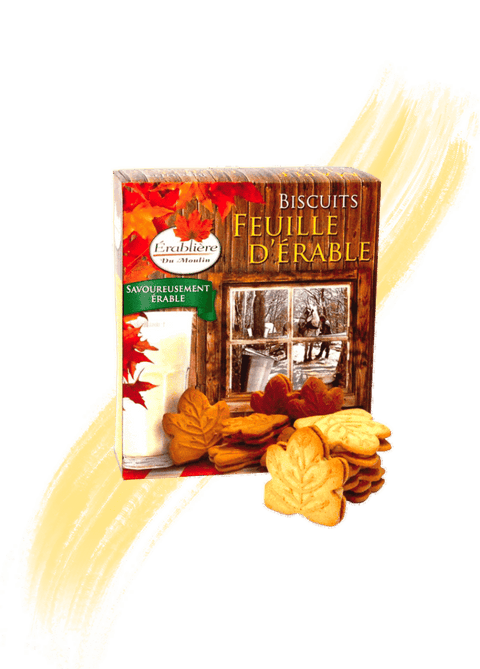 Biscuits Feuille d'Érable - Les Couleurs Du Québec
